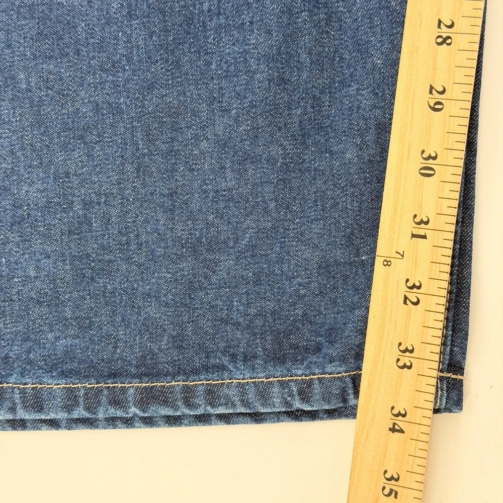 Carhartt Utility Jean Mens 50x34 Blue Flame Resistant NWT BD0013-FRM Loose Fit